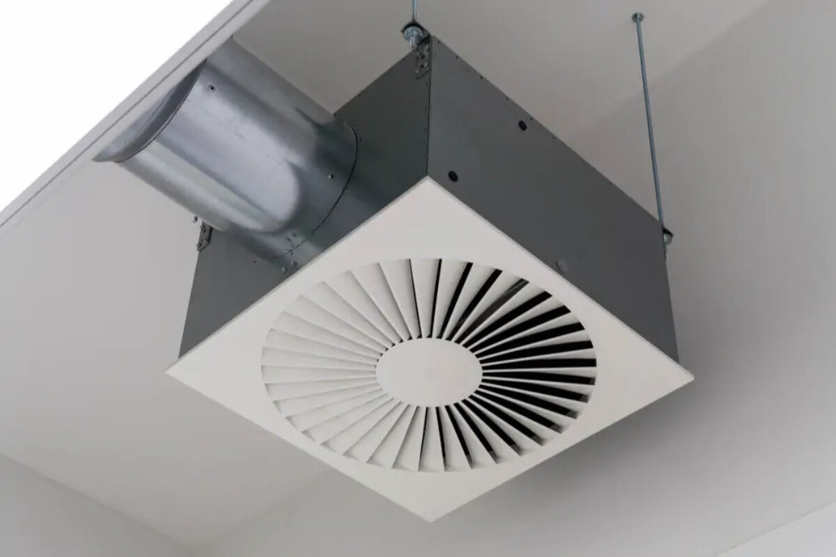 Ventilator on roof