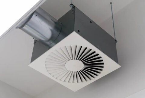 Ventilator on roof